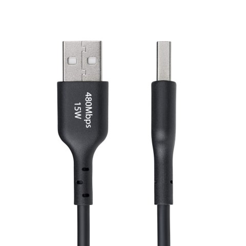 Kabel USB Startech USB2AC15CMBK Czarny