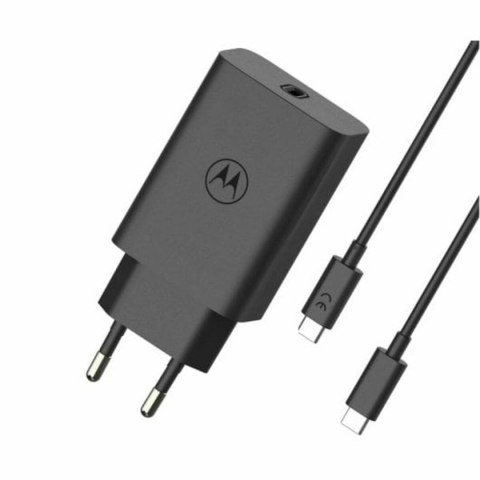 Ładowarka Ścienna Motorola Czarny Wielokolorowy 68 W