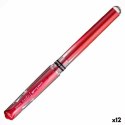 Długopis żelowy Uni-Ball SIGNO BROAD Czerwony 0,6 mm 1,0 mm (12 Sztuk)