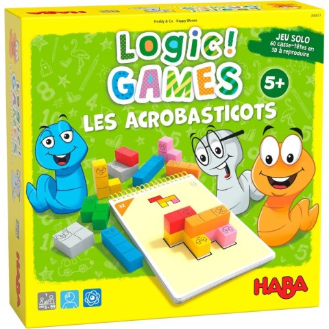 Gra Planszowa HABA Logic Games - Happy Worms