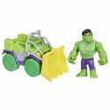 Playset Hasbro Spidey Amazing Friends Hulk Kolor Zielony