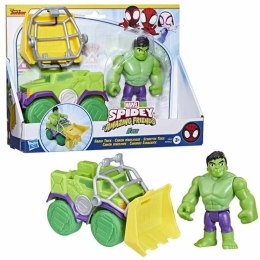 Playset Hasbro Spidey Amazing Friends Hulk Kolor Zielony