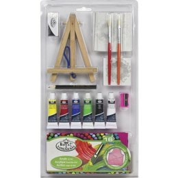 Zestaw farb akrylowych Royal & Langnickel Wielokolorowy 16 Części