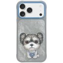 Etui Nimmy Big Eyed Pet 2.0 Dog do iPhone 17 Pro szary