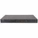 Intellinet 560559 łącza sieciowe Zarządzany Gigabit Ethernet (10/100/1000) Obsługa PoE Czarny
