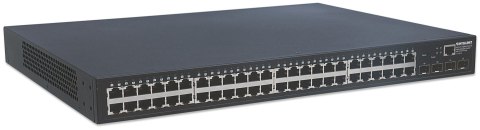 Switch 48-portowy zarządzalny Gigabit RJ45 4x SFP
