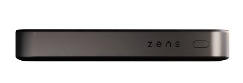 ZENS Slim Qi2 Aluminium Powerbank - magnetyczny powerbank 10000 mAh kompatybilny z MagSafe i Qi2 (black)
