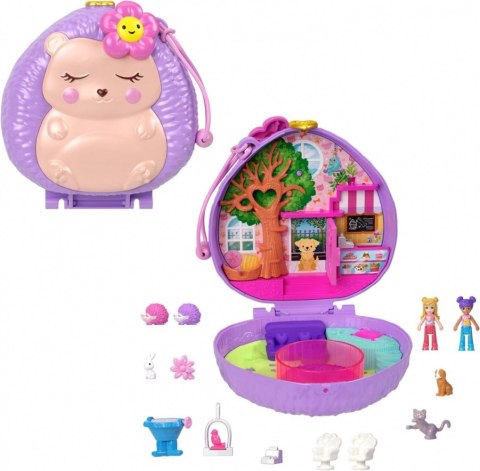 Zestaw figurek Polly Pocket Kawiarenka jeżyka Zestaw kompaktowy