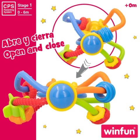Grzechotka Winfun Plastikowy 12 x 13,5 x 12 cm (12 Sztuk)