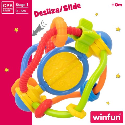 Grzechotka Winfun Plastikowy 12 x 13,5 x 12 cm (12 Sztuk)