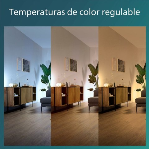 Wentylator sufitowy z oświetleniem Philips 929004081801 Biały Złoty (4000 K) (2700 K)