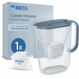 Dzbanek Filtrujący Brita Style Essential Szary Przezroczysty 2,4 L