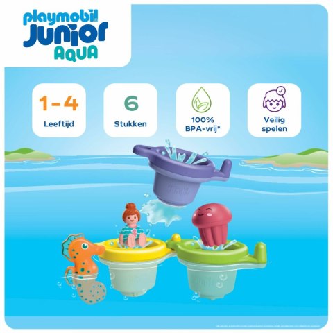 Playset Playmobil Junior Water 71776 6 Części