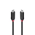 Kabel USB-C na USB-C LINDY 37001 Czarny 1 m