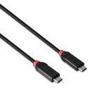 Kabel USB-C na USB-C LINDY 37001 Czarny 1 m