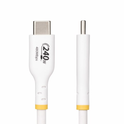 Kabel USB Startech USB2EPR1MW Biały 1 m