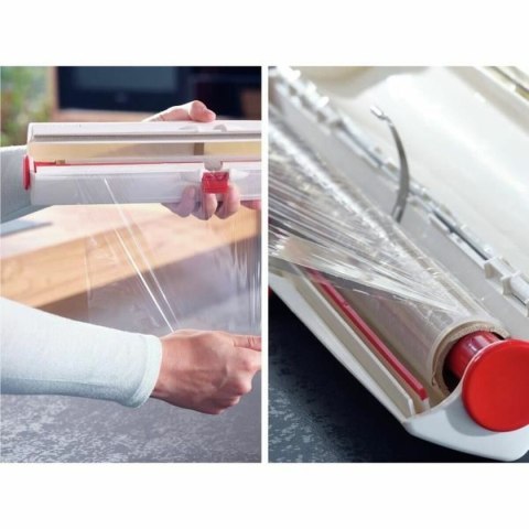 Uchwyt na papier toaletowy Leifheit Biały Karton Plastikowy Folia