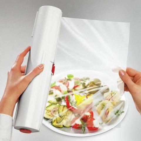 Uchwyt na papier toaletowy Leifheit Biały Karton Plastikowy Folia