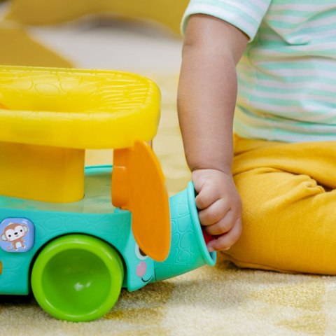 Zabawka do ciągnięcia Bright Starts Pop & Roll Safari Bus