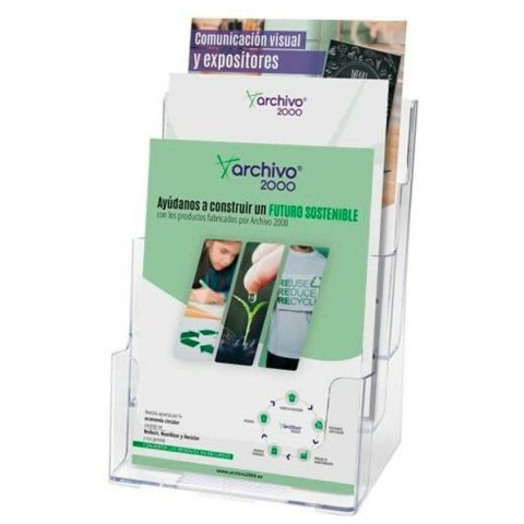 Ekspozytor na ladę Archivo 2000 Przezroczysty A5 polistyrenu