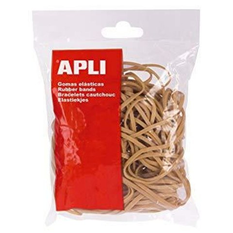 Gumki lateksowe Apli Brązowy 100 x 2 mm 1 kg (10 Sztuk)