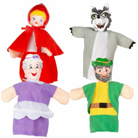 Pluszowa Marionetka Colorbaby Czerowny Kapturek