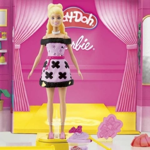 Zabawa z Plasteliną Play-Doh Barbie Designer Fashion Show Wielokolorowy