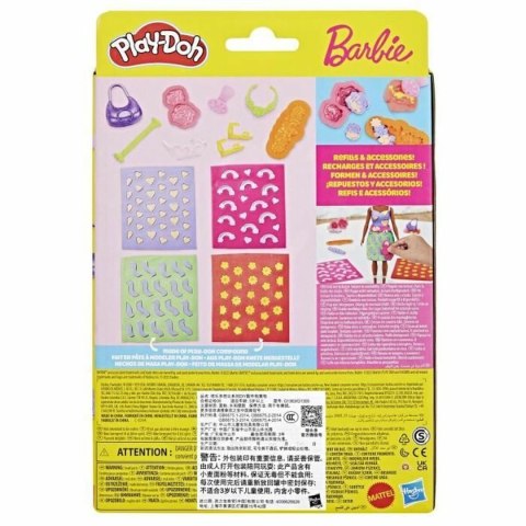 Zabawa z Plasteliną Play-Doh Barbie FLowers & Florals Wielokolorowy