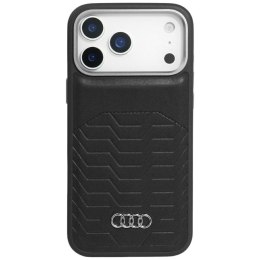 Etui Audi GT Synthetic Leather MagSafe do iPhone 17 Pro czarny