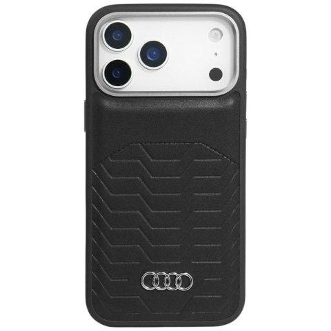 Etui Audi GT Synthetic Leather MagSafe do iPhone 17 Pro czarny