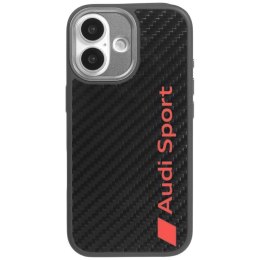 Etui Audi R8 Carbon Fiber MagSafe do iPhone 17 czarny