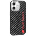 Etui Audi R8 Carbon Fiber MagSafe do iPhone 17 czarny