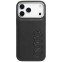 Etui Audi TT Synthetic Leather MagSafe do iPhone 17 Pro Max czarny