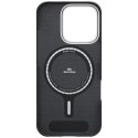 Etui PITAKA Ultra-Slim MagSafe do iPhone 16 Pro czarno szary