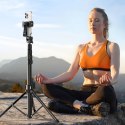 Ugreen selfie stick ze stojakiem i pilotem LP680 1.8m (czarny)