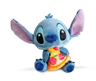 Maskotka Disney Stitch z pizzą 25 cm oryginalna