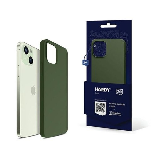 3MK Hardy Case iPhone 15 Plus / 14 Plus6.7" zielony/green MagSafe