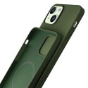 3MK Hardy Case iPhone 15 Plus / 14 Plus6.7" zielony/green MagSafe