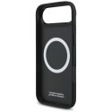 Etui BMW M Tricolor Metal Logo MagSafe do iPhone Air czarny