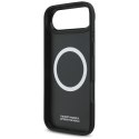 Etui BMW M Tricolor Metal Logo MagSafe do iPhone Air szary