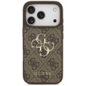 Etui Guess 4G Big Logo do iPhone 17 Pro brązowy