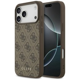 Etui Guess 4G Classic do iPhone 17 Pro Max brązowy