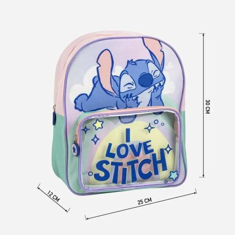 Plecak szkolny Stitch Liliowy
