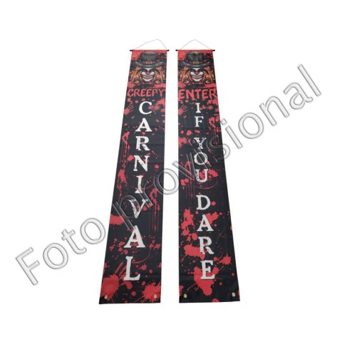 Dekoracje na Halloween 180 x 30 cm