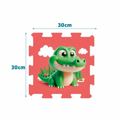 Dywan Puzzle Colorbaby Plastikowy EVA 114 x 58 cm 8 Części (4 Sztuk)