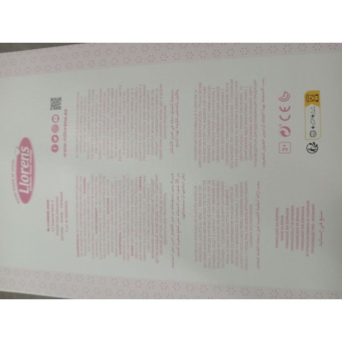 Lalka Bobas Llorens Mimi Różowy 40 cm Wózek dziecięcy