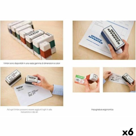 Pieczęć Brother Czarny (6 Sztuk)