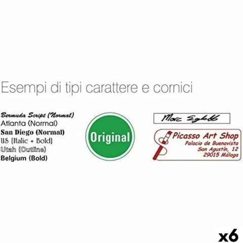 Pieczęć Brother Czarny (6 Sztuk)