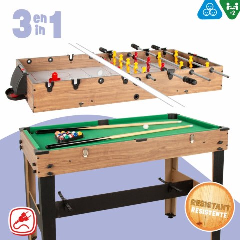 Stół do gier wieloosobowych CB Games 107 x 88 x 58 cm 3 w 1