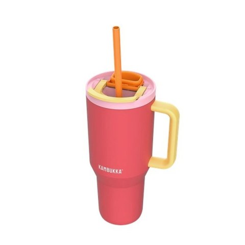 Termos Kambukka 11-08002 Żółty Czerwony Pomarańczowy Różowy Stal nierdzewna 950 ml